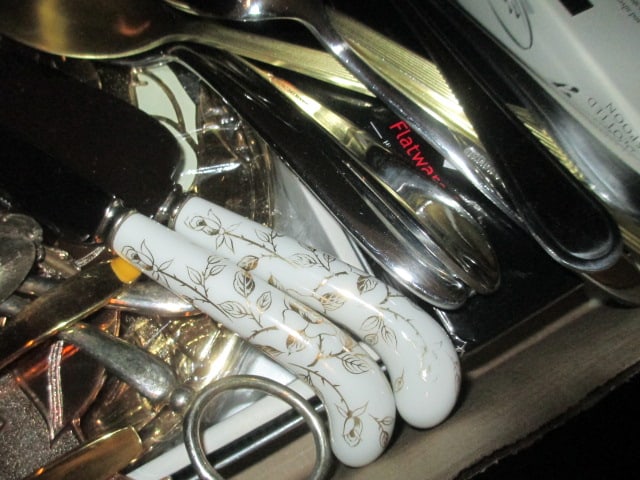 Stainless and Silverplated Serving Pieces and Trivets - 4