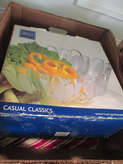 Three Serving Piece in Original Boxes: . 