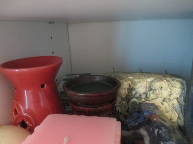 Large Grouping of Nice Candles, Decorative Boxes, Room Sprays, Fragrance Warmers, - 11