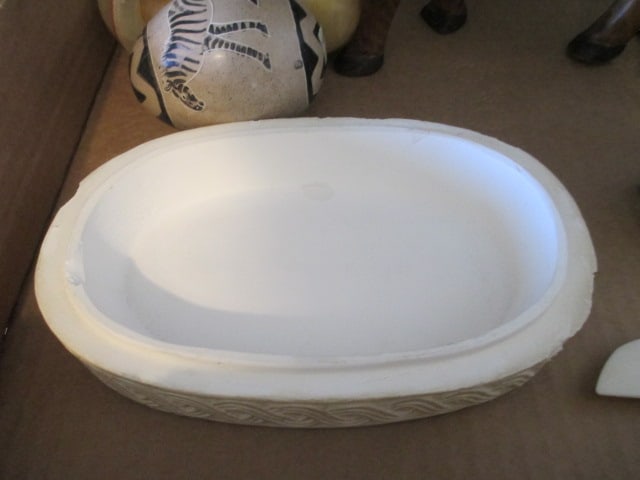 Grouping of Animal Figures, Stone Eggs, Letter Opener and Trinket Box - 7