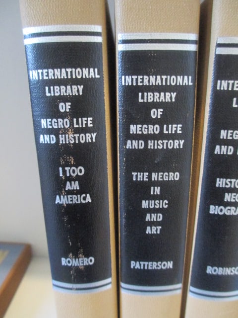 1970 Six Volume Set "International Library of Negro Life and History" Reference Book Set - 2