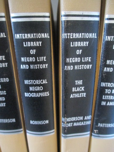 1970 Six Volume Set "International Library of Negro Life and History" Reference Book Set - 3