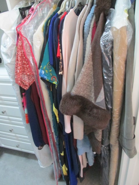 Walk-In Closet FULL of Nice Ladies Designer Label Casual and Business Attire - 2