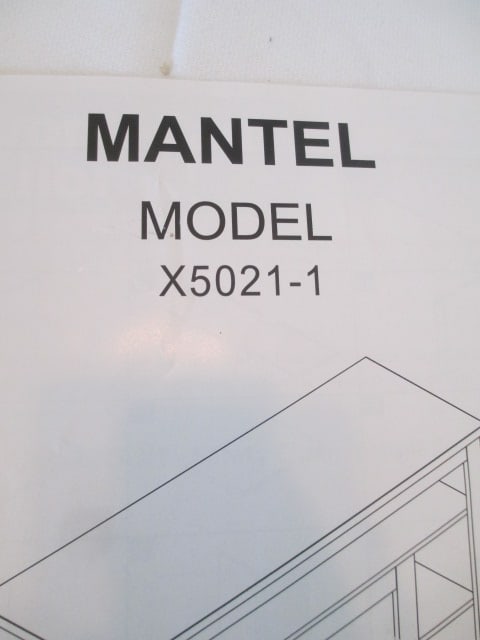 XLS Products Electric Fireplace in Mantel Console with Remote - 8