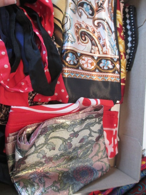 Collection of Nice Ladies Scarves-Several Are Silk - 4