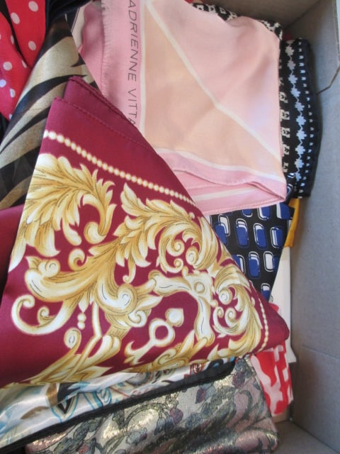 Collection of Nice Ladies Scarves-Several Are Silk - 5