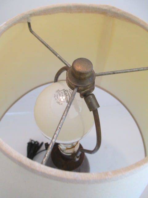 Wood Baluster Form Table Lamp - 4