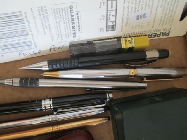 Grouping of Presentation Ball Point Pens and Mechanical Pens - 7
