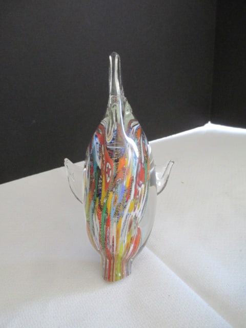 Art Glass Sailboat and Dolphin Sculptures - 5
