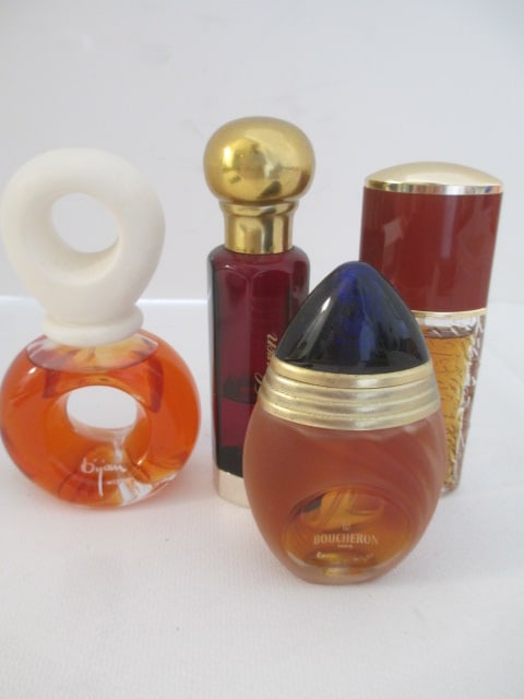 Four Bottles of Designer Fragrances: Lauren, Bijan, Opium, etc. Flammable Products-No Shipping, Local Pickup Only 