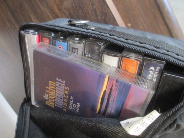 Portable Cart, GE 3-5027 Portable Cassette Player/Recorder, Two 3 Drawer Cassette - 7