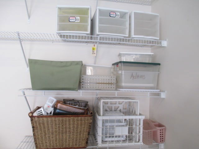 Large Grouping of Small-Medium Size Storage and Organizing Containers: 3 drawer organizers, woven basket, shoe box containers, crates, etc. Local Pickup Only 