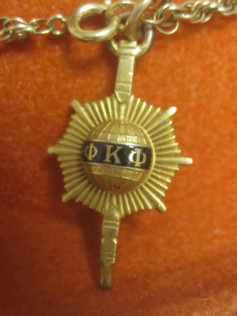 7" 1950 Clemson Gold-filled Charm Bracelet - 4