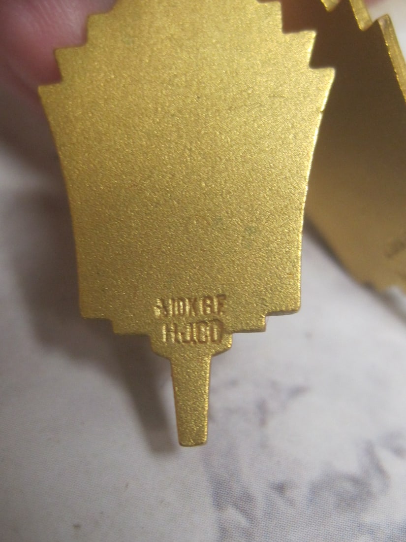 7" 1950 Clemson Gold-filled Charm Bracelet - 7