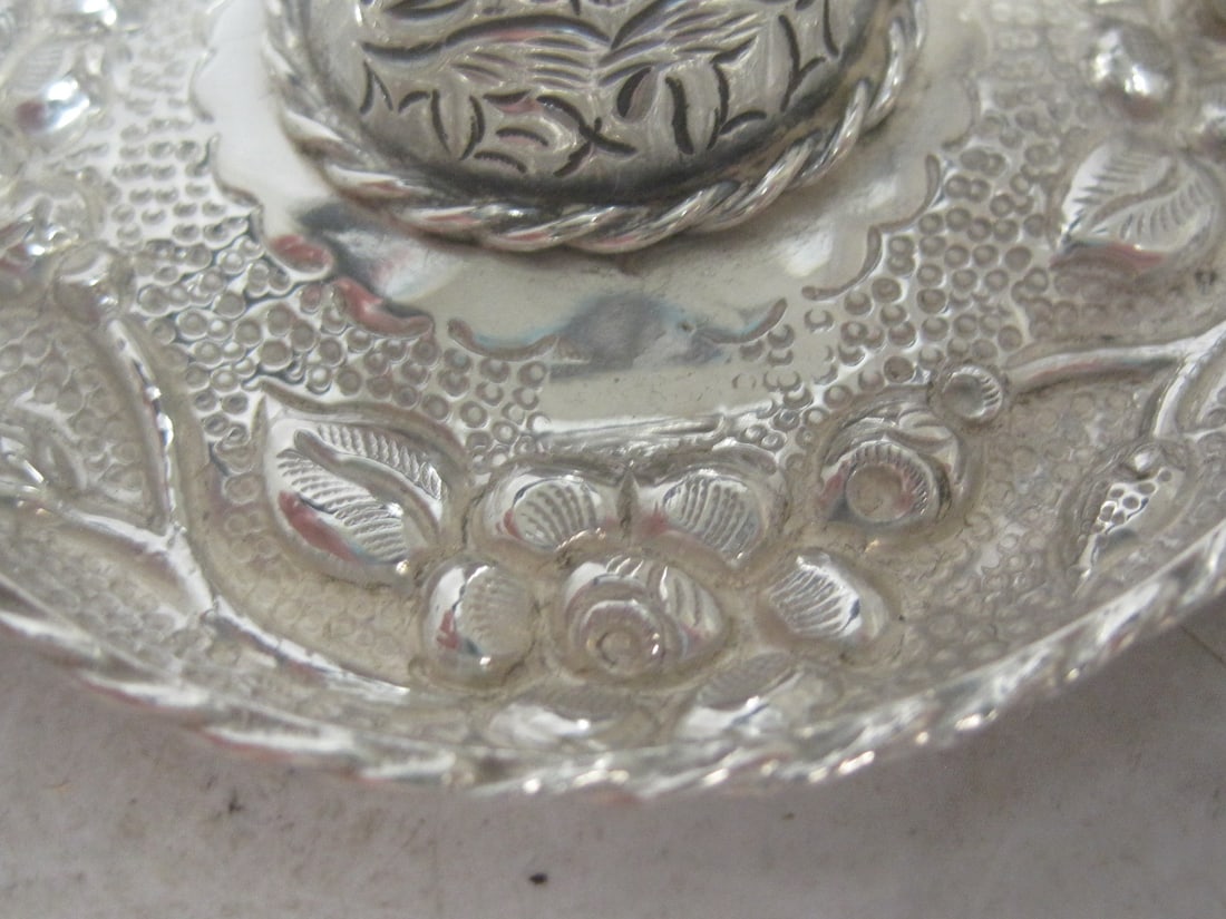 Sterling Silver Sanborn's Mexican Sombrero Ring Holder - 3