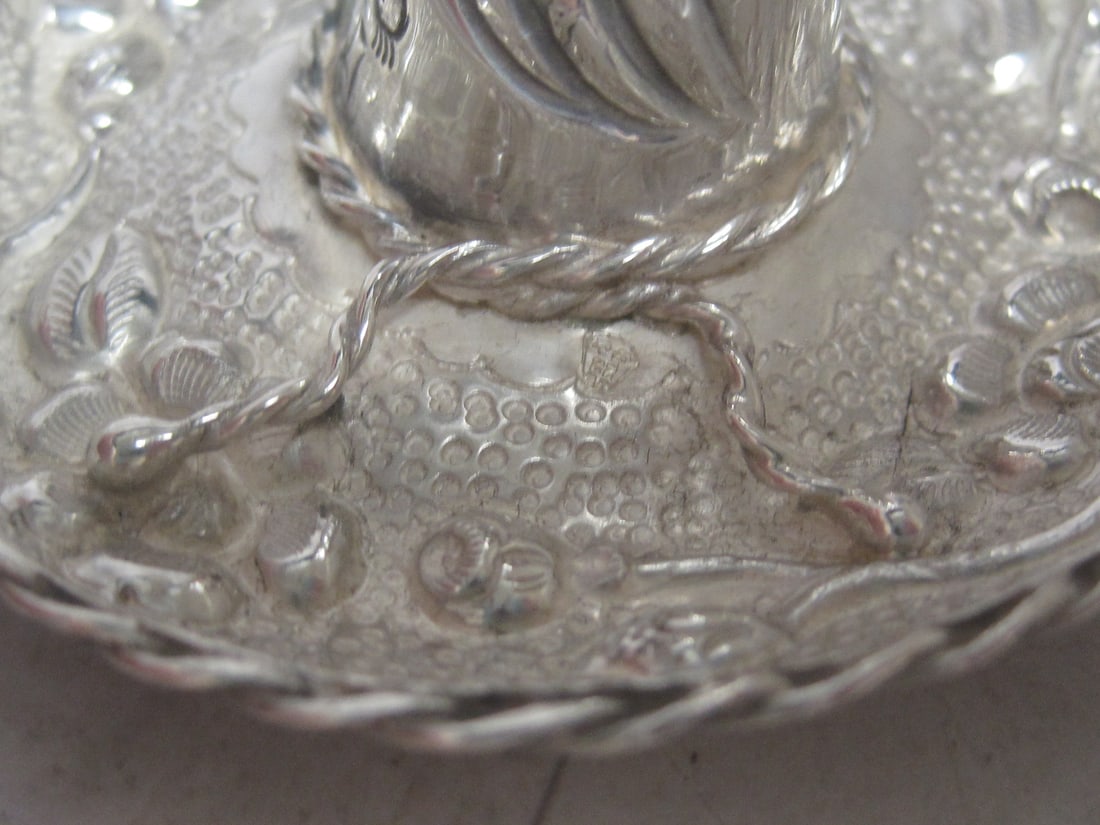 Sterling Silver Sanborn's Mexican Sombrero Ring Holder - 4