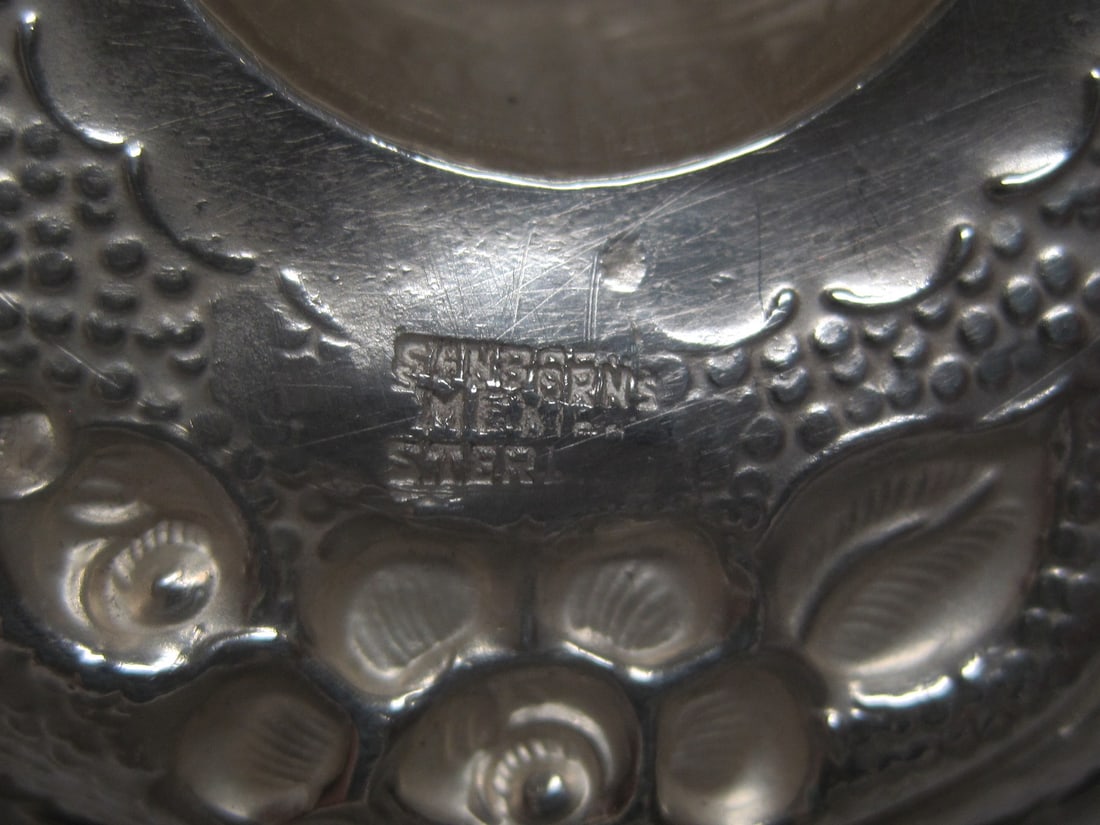 Sterling Silver Sanborn's Mexican Sombrero Ring Holder - 7