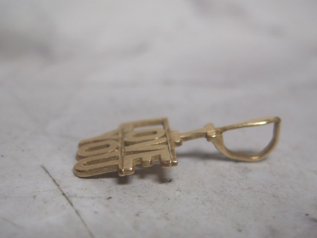 14k Gold "I Love You" Charm by Michael Anthony - 2