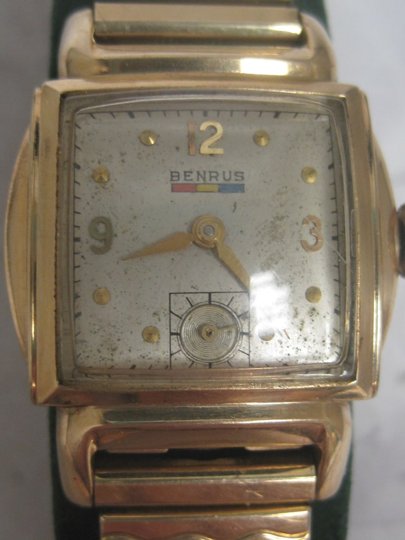 Benrus Men's 17 Jewels Gold-filled Watch - 2