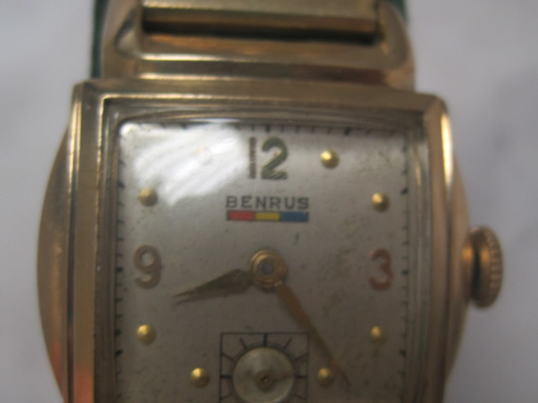 Benrus Men's 17 Jewels Gold-filled Watch - 3