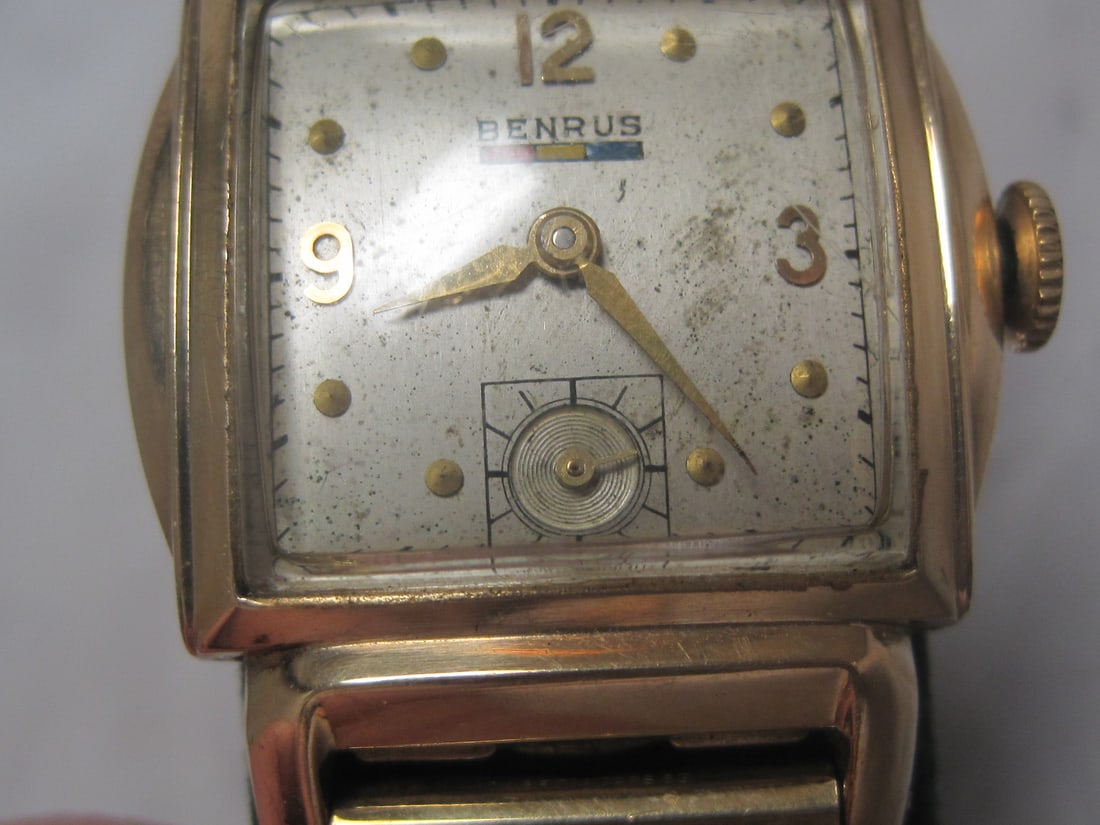 Benrus Men's 17 Jewels Gold-filled Watch - 4