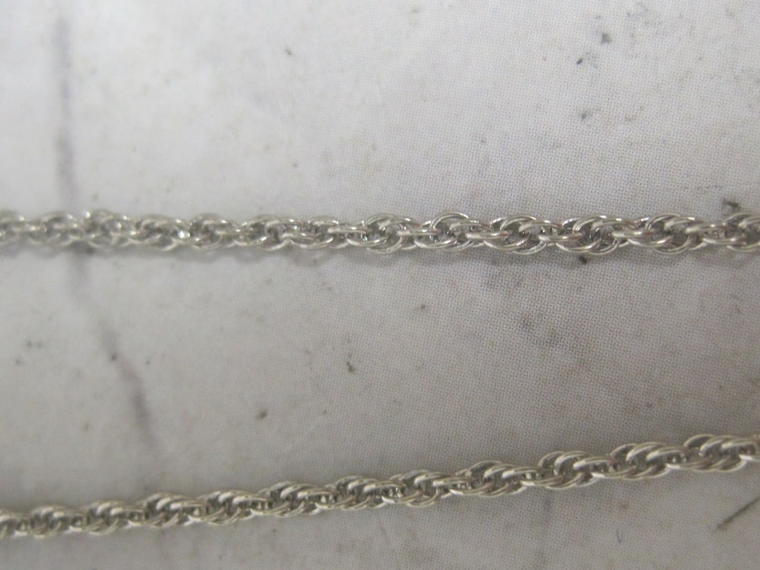 Sterling Silver Large Seashell Pendant on 18" Sterling Silver Chain - 5