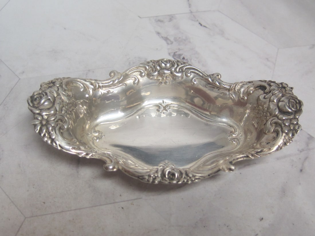 Sterling Silver Wallace Dresser Pin Dish - 2