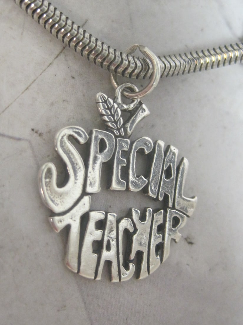 8" Sterling Silver Michael Valitutti Bracelet with Sterling Silver Charms - 2