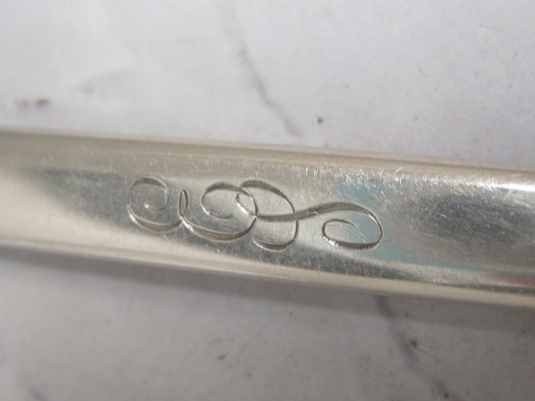 Sterling Silver 1910-1920's Chatelaine Pencil in Holder - 2