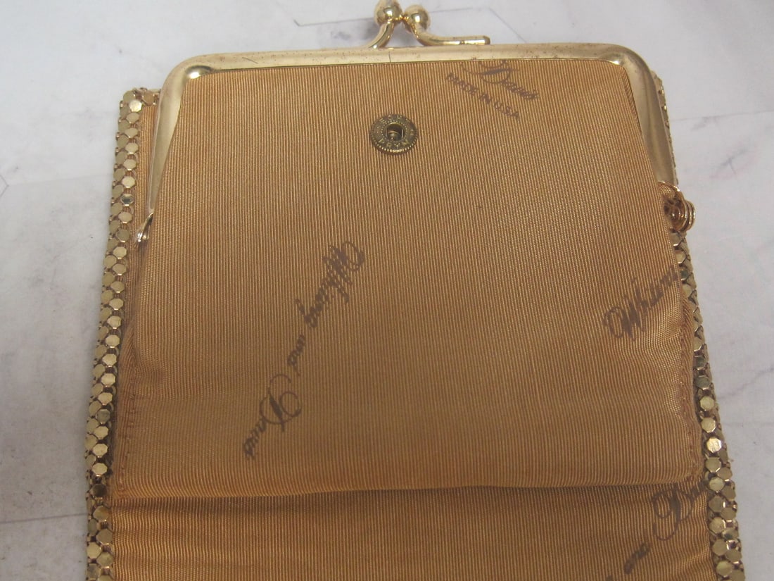 1950's Whiting & Davis Metal Mesh Ladies Purse - 3