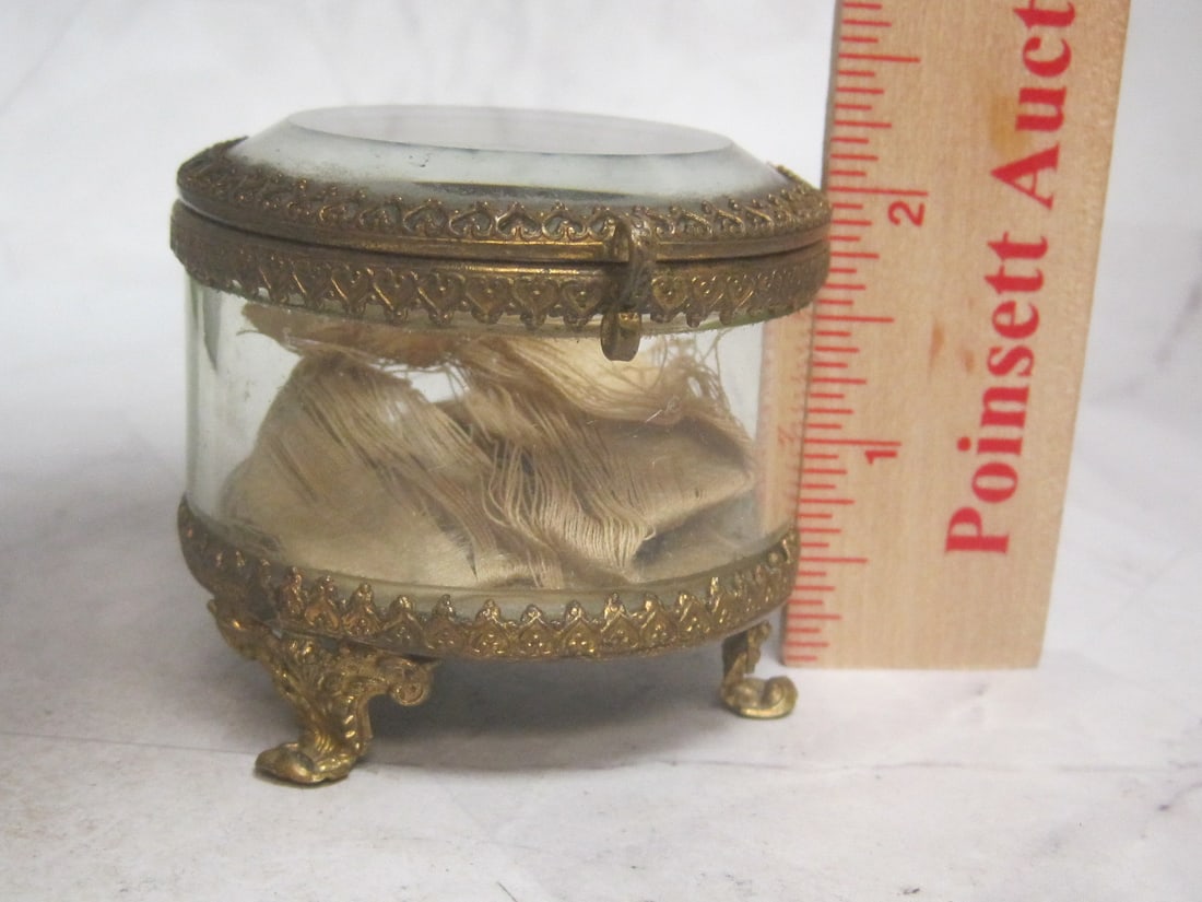 1900-1910 Small Jewelry Dresser Casket - 6