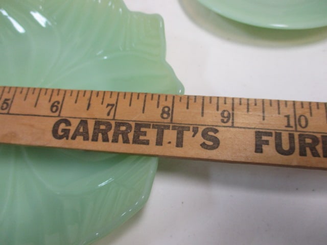 Fire-King Jadeite Lotus Plate - 10