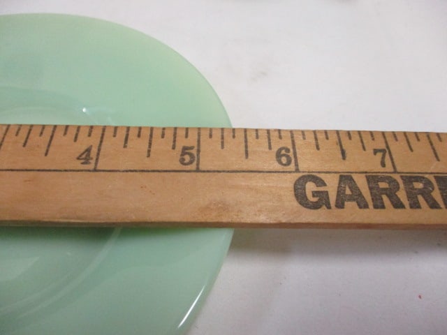 Fire-King Jadeite Lotus Plate - 9