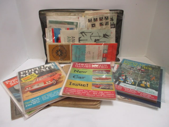 Lot of Vintage Car Magazines, Owner's Manuals, and Boat Info (1 of 11)