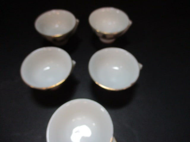 Yamayo Japanese Whistling Birds Sake Decanter and 5 Cups - 7