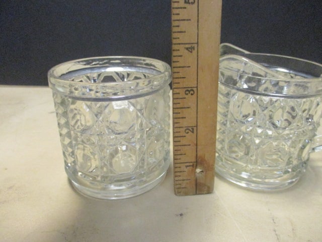 17 Piece Glassware Set-Serving Plates, 8 Small Plates, 5 Bowls, 2 Cups - 14