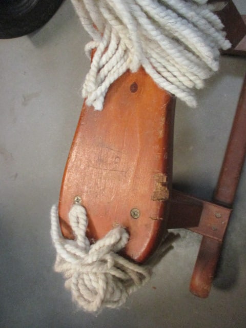 Child's Rocking Horse, Made Well, Ears, Mane and Tail Fabric - 3