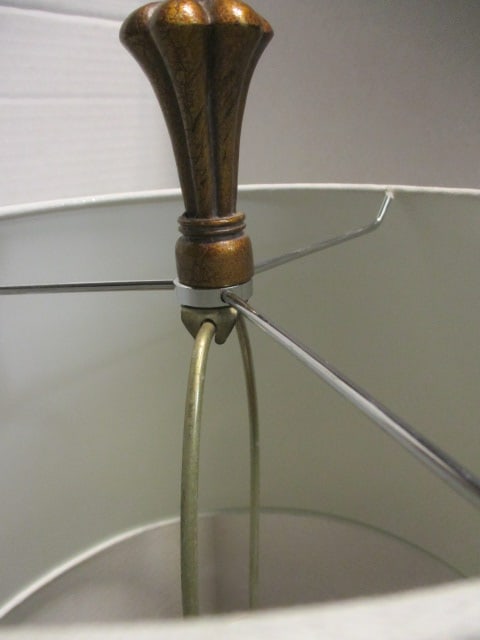 Glazed Turned Pottery Urn Table Lamp - 3