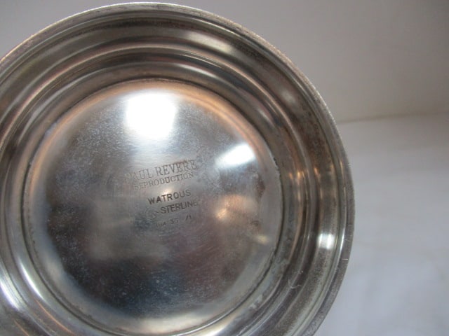 Watrous Paul Revere Reproduction Sterling Revere Bowl - 5