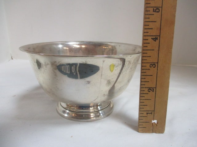 Watrous Paul Revere Reproduction Sterling Revere Bowl - 7