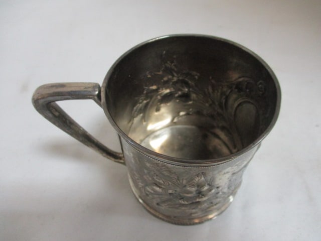 Antique Victorian English Sterling Toddler Cup - 2