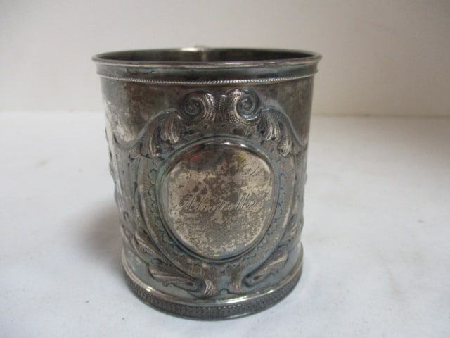 Antique Victorian English Sterling Toddler Cup - 3