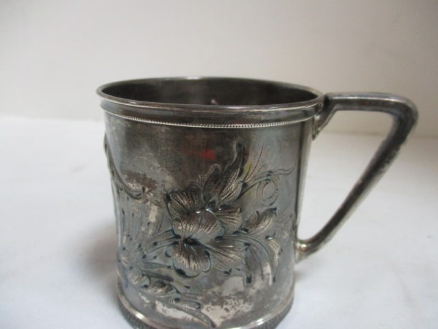 Antique Victorian English Sterling Toddler Cup - 4