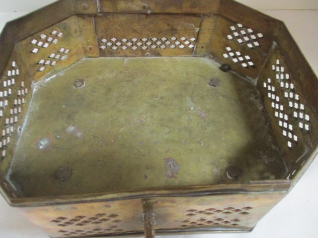 Embossed Brass Cricket Box - 5