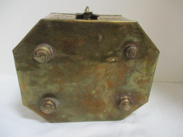 Embossed Brass Cricket Box - 6