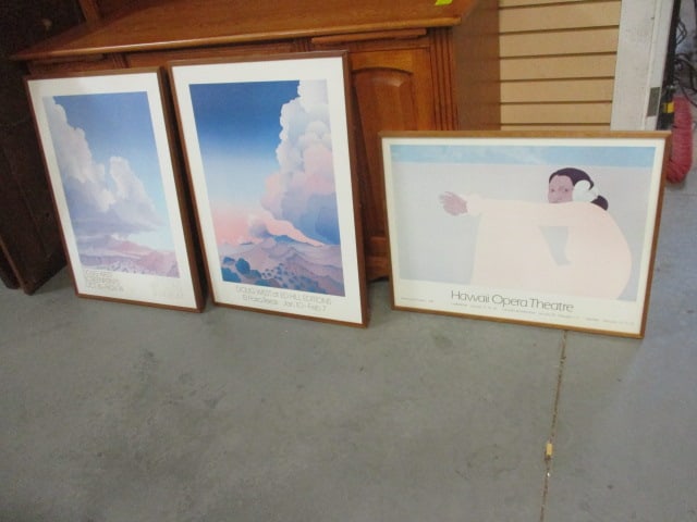 Three Framed Event Poster Prints (1 of 17)