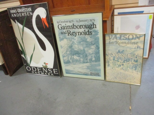 Three Framed Event Poster Prints (1 of 19)