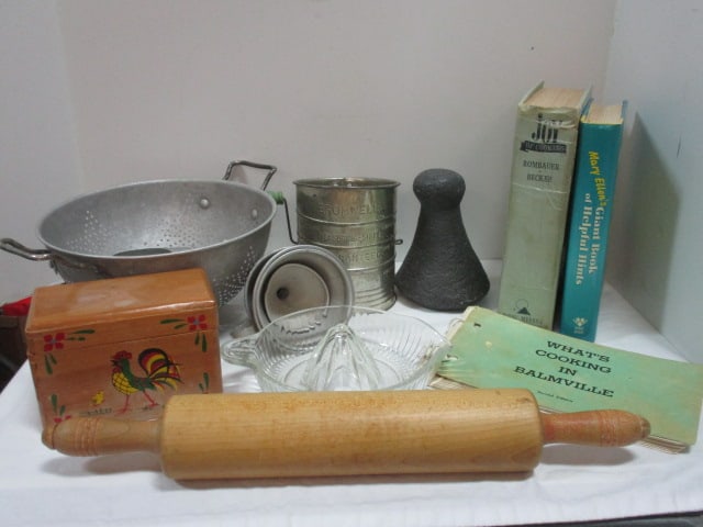 Vintage Kitchen Utensils and Cookbooks (1 of 17)