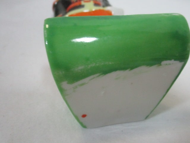 Vintage Made in Japan "Toy Soldier" Match Holder and Handpainted Chinoiserie - 5