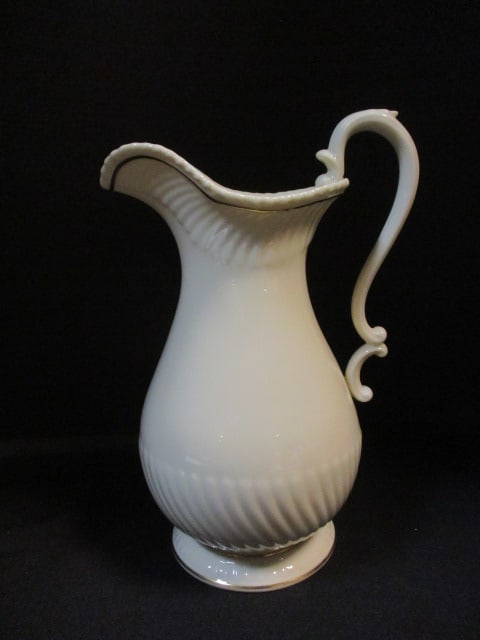 Lenox Porcelain Ewer: 9"h 